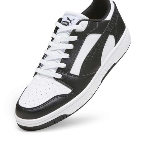 Thumbnail 6 de PUMA Rebound V6 Low - Sneaker unisex, White/Black, 42.5 EU