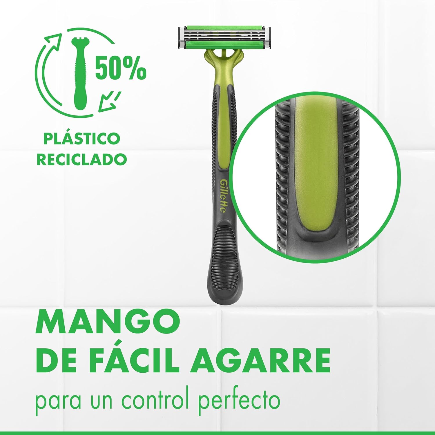 Thumbnail 6 de Gillette Blue3 Sensitive maquinilla desechable 10 uds
