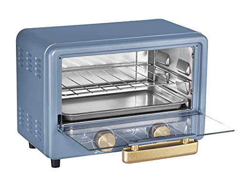 Detalle de Belaco BTO-1010L Retro Look Mini 10L Toaster Oven