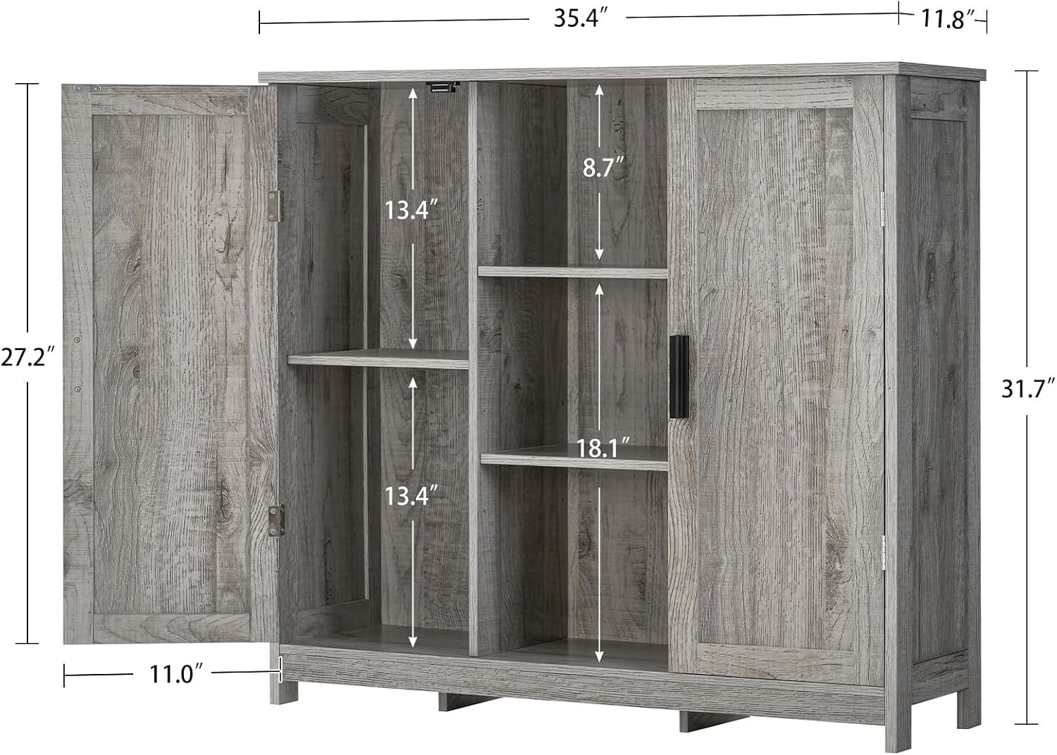Detalle de Iwell Storage Cabinet with 2 Doors
