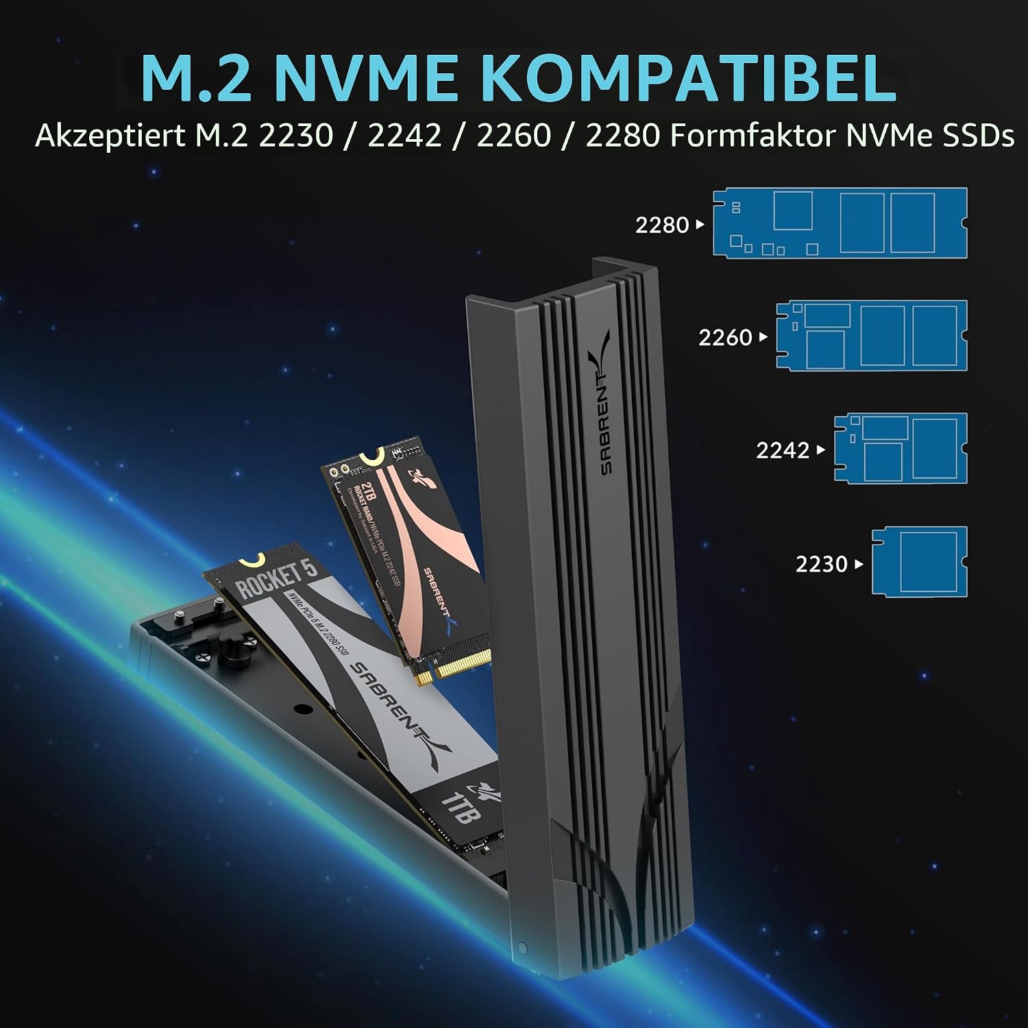 Thumbnail 5 de SABRENT NVMe Gehäuse 10Gbps 💽