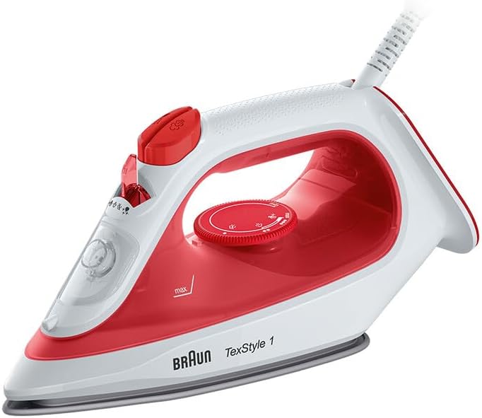 Thumbnail 1 de Braun TexStyle 1 SI1029BL Dampfbügeleisen – 1900 W, 120 g/min, Antihaftbeschichtete Bügelsohle