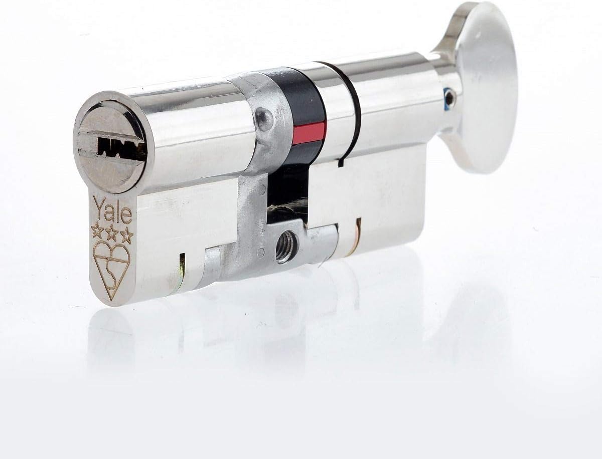 Thumbnail 5 de Yale P-YS3-4040N Anti-Snap 3 Star Euro Cylinder 40:40 (80mm) Nickel Finish