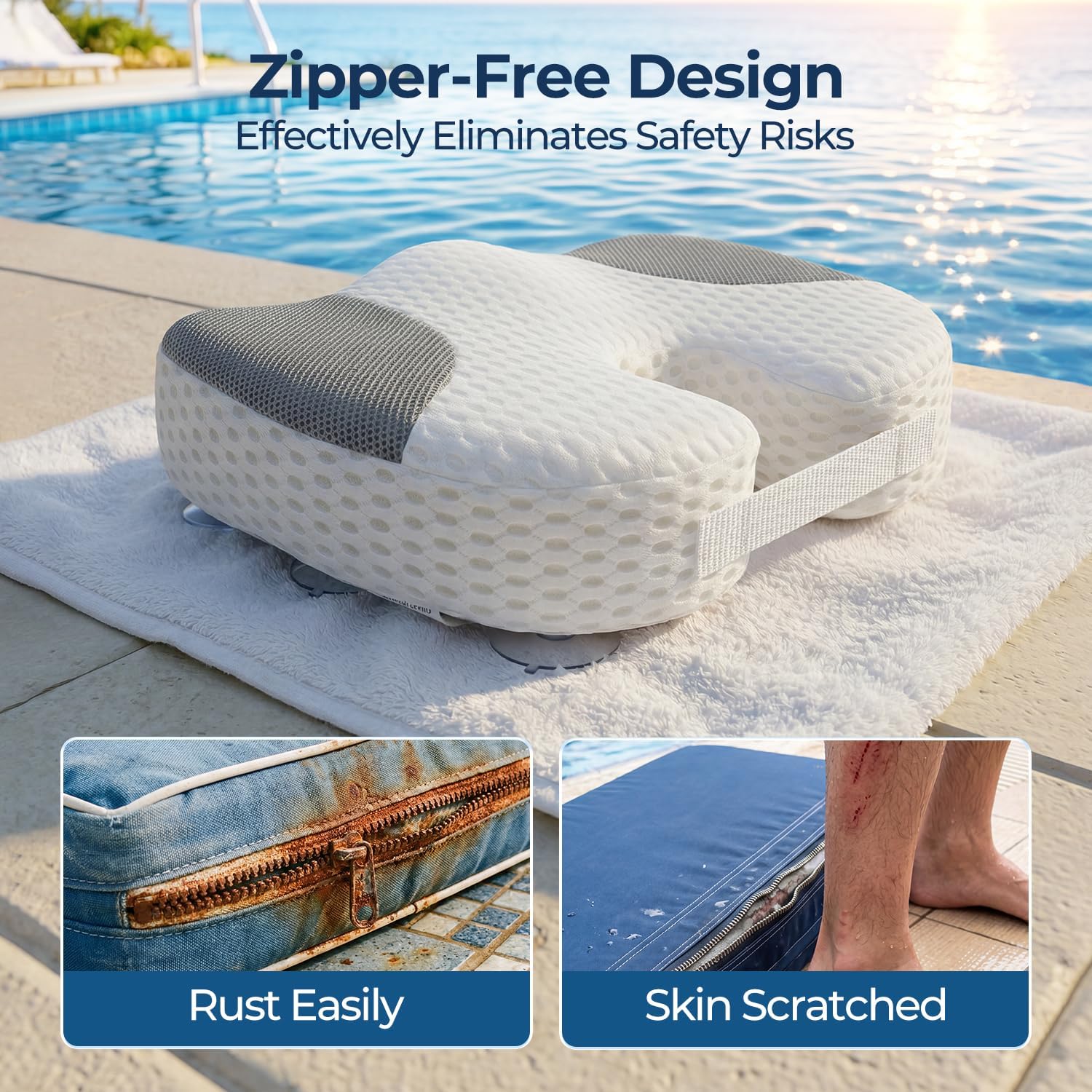 Thumbnail 4 de Idle Hippo Hot Tub Booster Seat, 4D Air Mesh