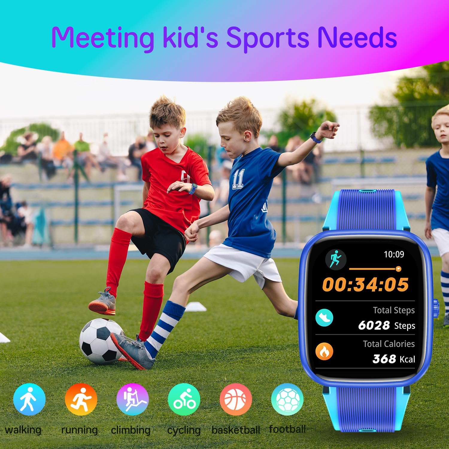 Detalle de Smartwatch Fitness bambini 1.75
