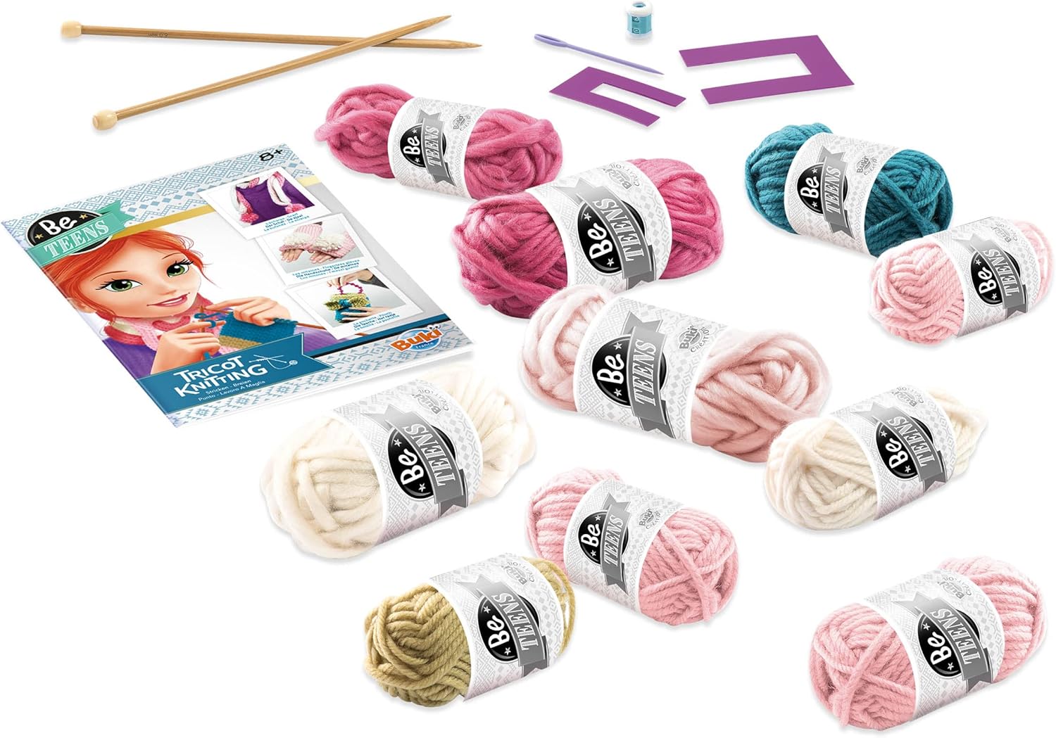 Thumbnail 2 de Buki BE002 Tricot — kit initiation au tricot pour enfants dès 8 ans