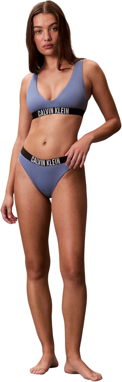 Detalle 2 de Calvin Klein Bikini Lv00q61240: Slip bikini a vita media in tessuto morbido, comfort diario