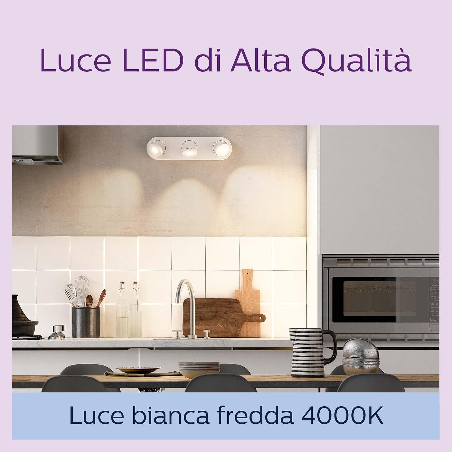 Detalle de Philips Lighting LEDClassic 50W GU10 CW 36D ND 2CT/8 EC: valuta l'opzione LED per illuminazione generale