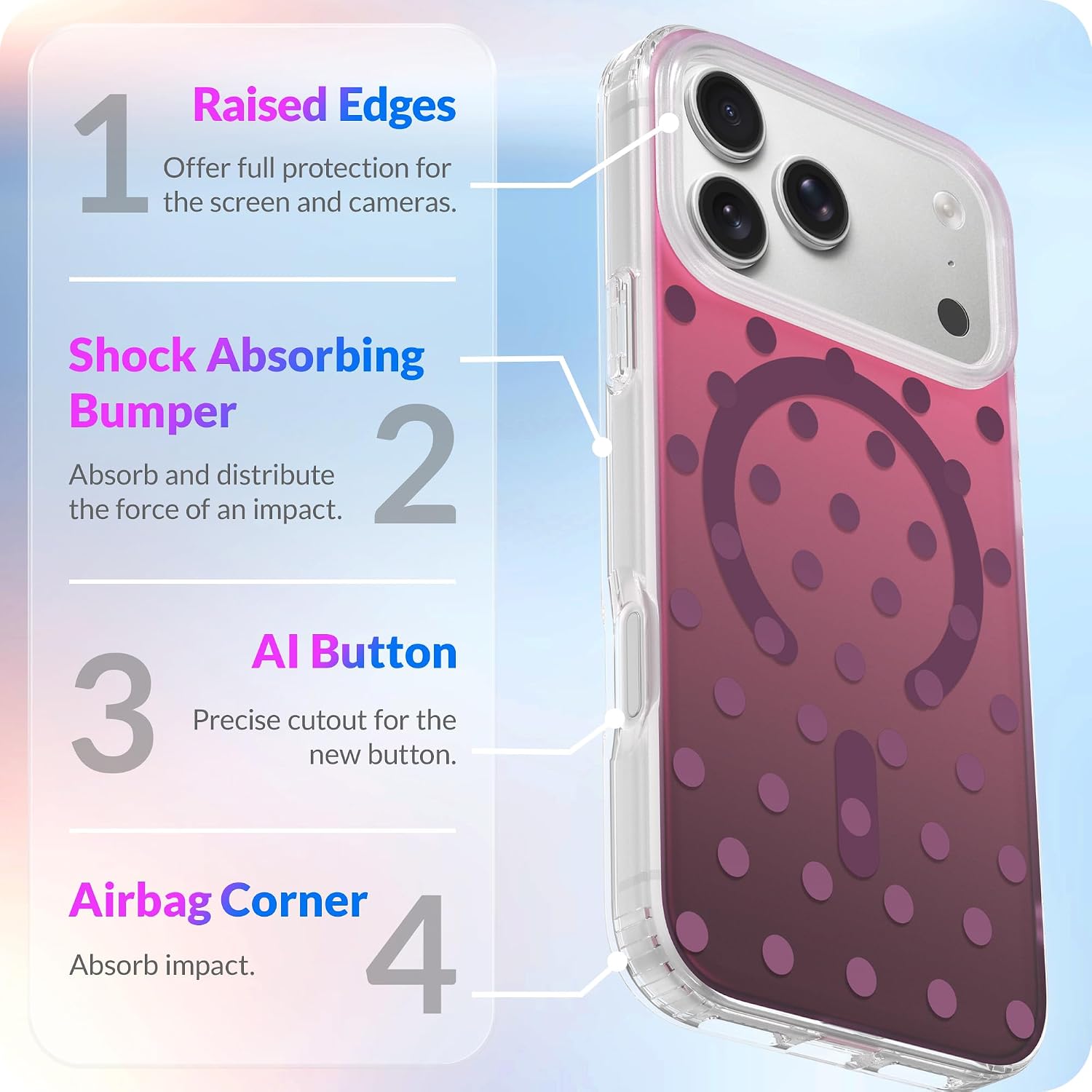 Thumbnail 6 de LONLI Phone Case for iPhone 18 Pro