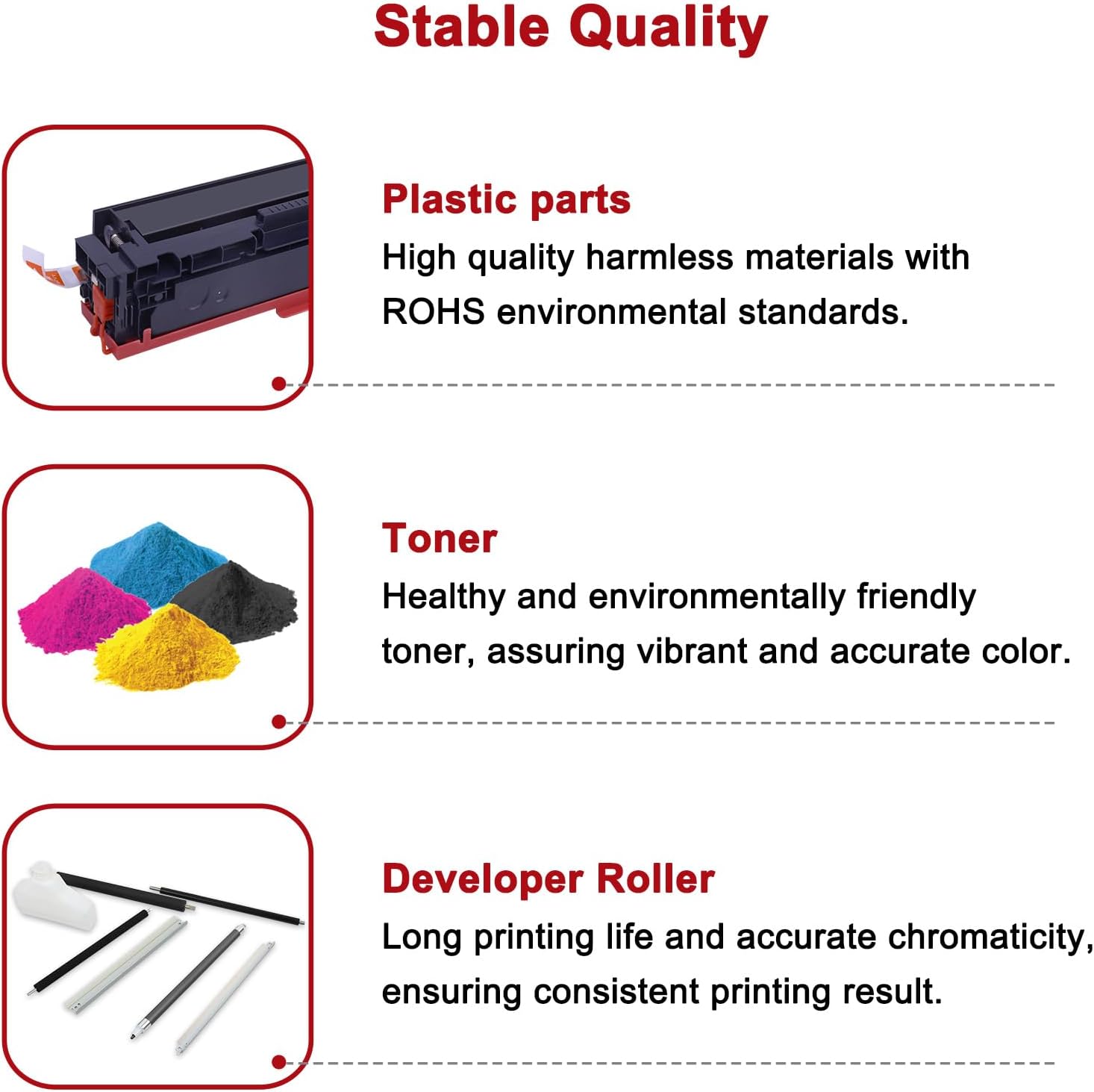 Detalle 1 de Toner Bank 054 Toner Cartridge Set, 4-Pack for Canon Color Printers