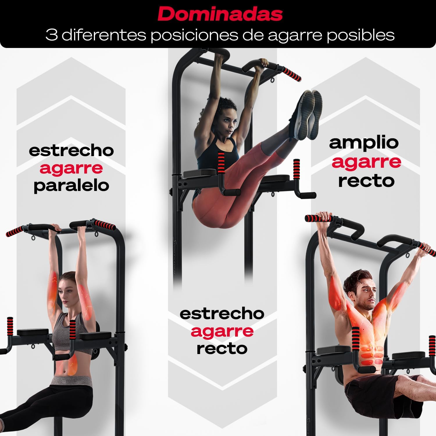 Detalle 2 de Sportstech Power Tower PT300 Torre de musculación 7in1