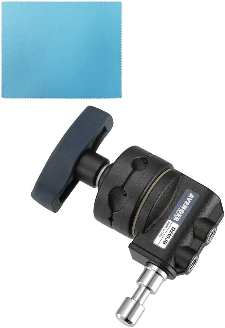 Detalle de アベンジャー D230 A00029BAV スーパークランプ一体型グリップヘッド、クリーニングクロス付属