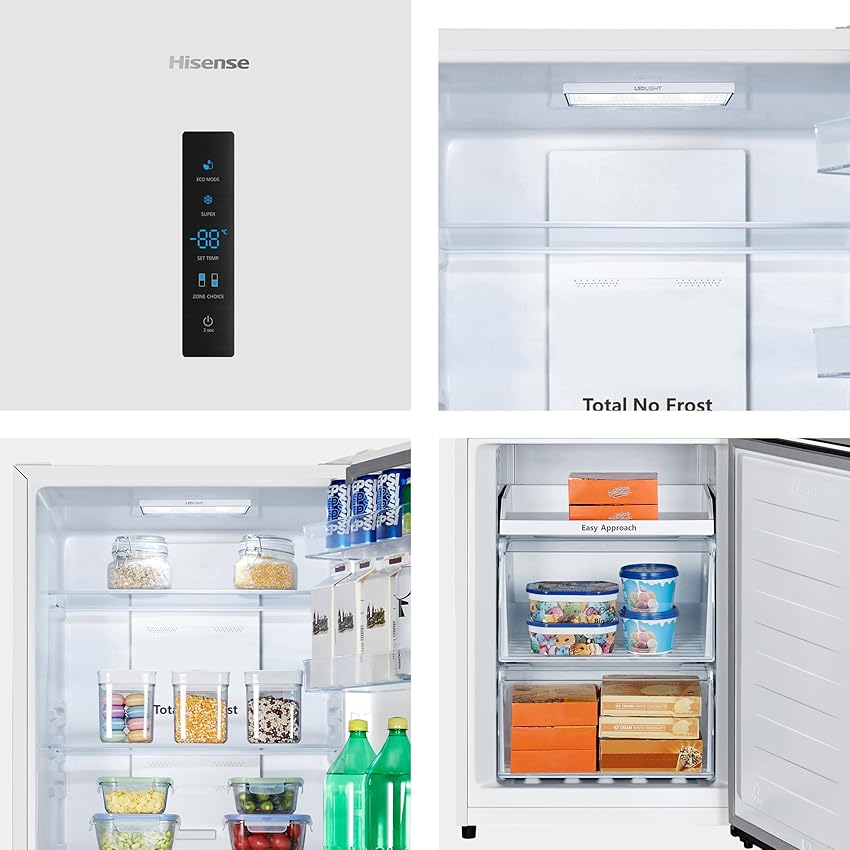 Thumbnail 4 de Hisense RB390N4BWC frigorífico combi 304 L blanco