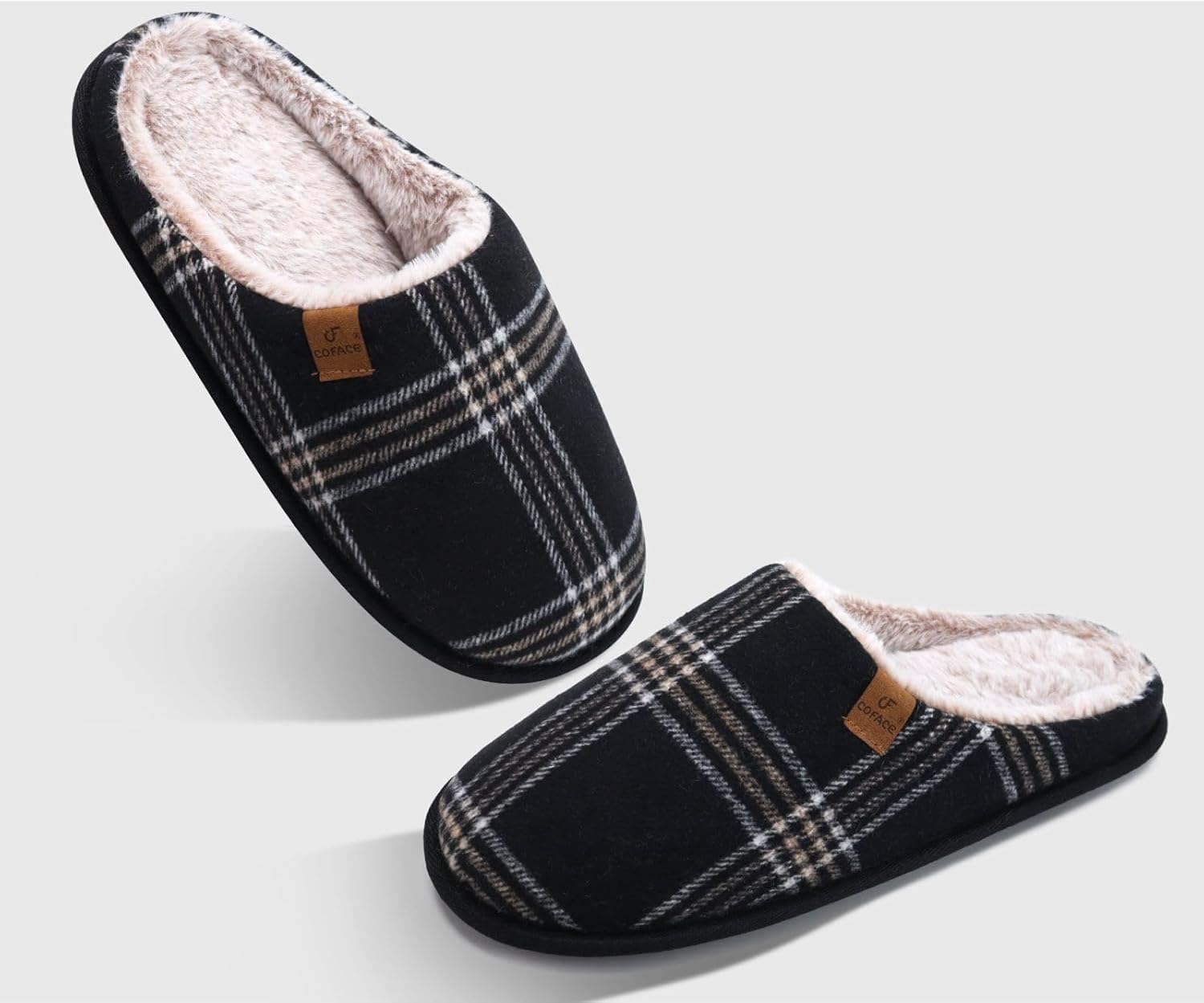 Thumbnail 6 de COFACE Cozy Memory Foam Slippers Size 7-15
