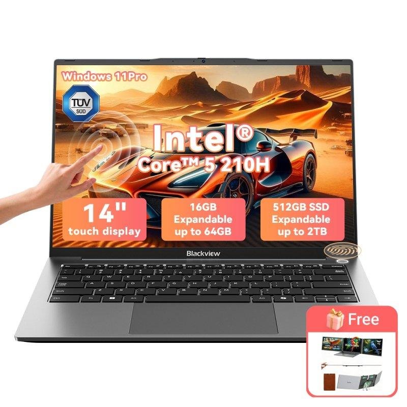 Detalle de Blackview AceBook 16 14" Intel Core 5 210H | 16 GB | 512 GB SSD | Windows 11 Pro