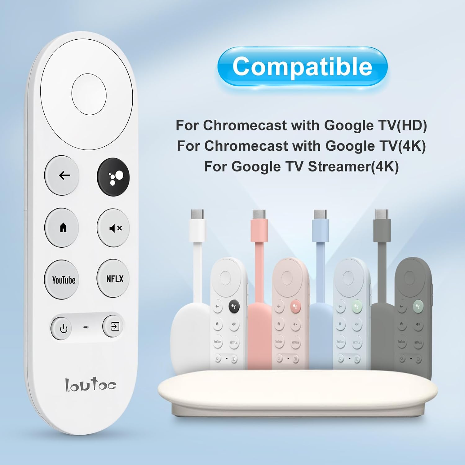 Detalle 2 de Google Chromecast Remote for Google TV