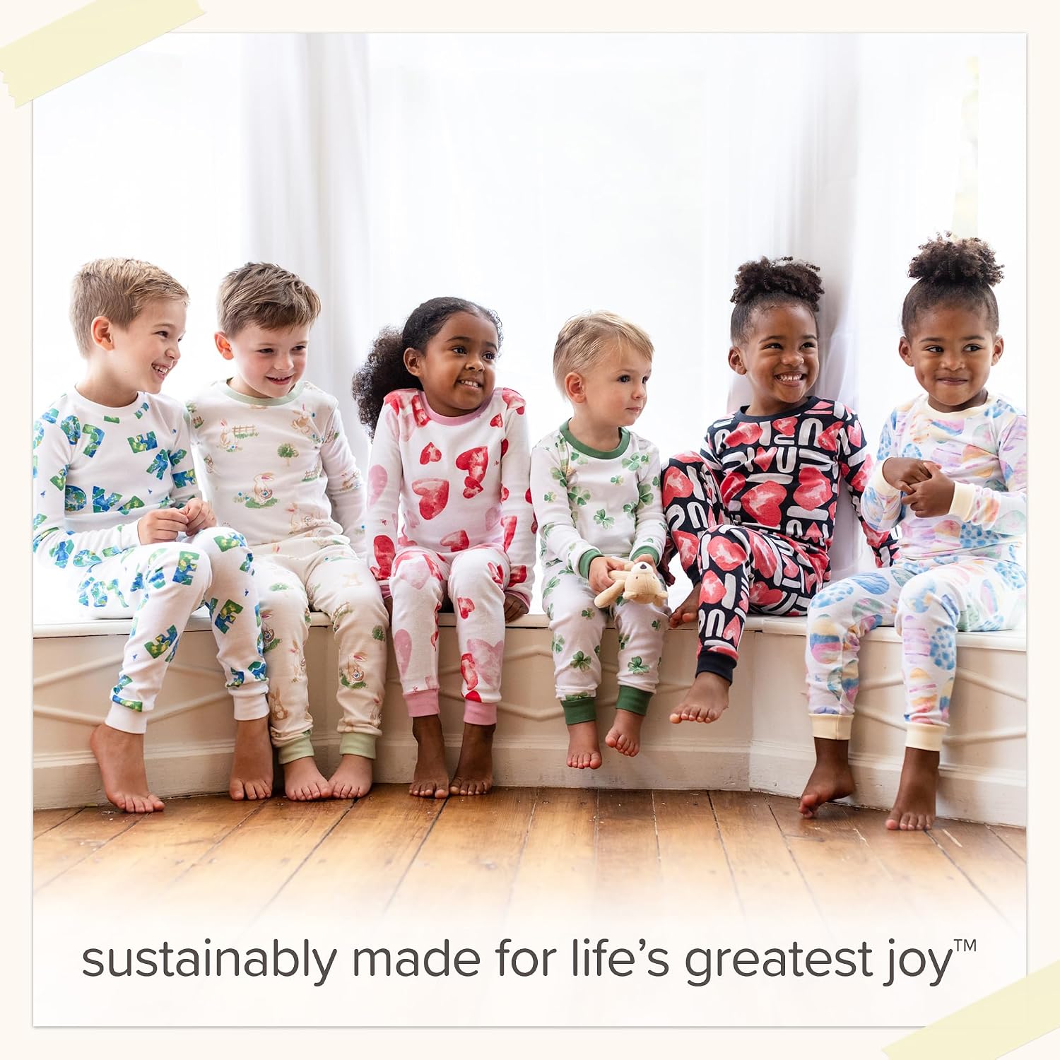 Thumbnail 1 de Burt's Bees Baby Organic Cotton Pajamas for Boys — 2-Piece Toddler PJ Set