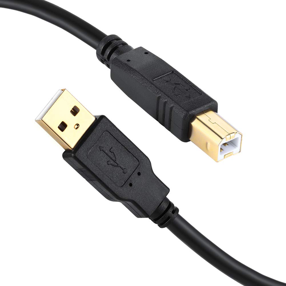 Thumbnail 1 de 10m USB 2.0 Type A to Type B Printer Cable (Male to Male) for HP, Canon, Epson, Dell and more
