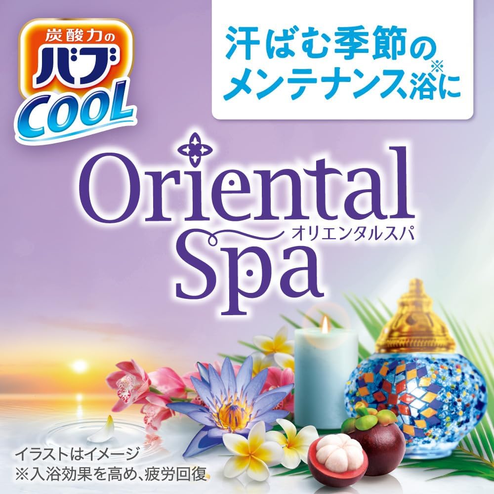 Detalle 2 de バブ温&涼 アソート 入浴剤 8種類24錠+オリエンタルスパ・ナイトアロマ付き