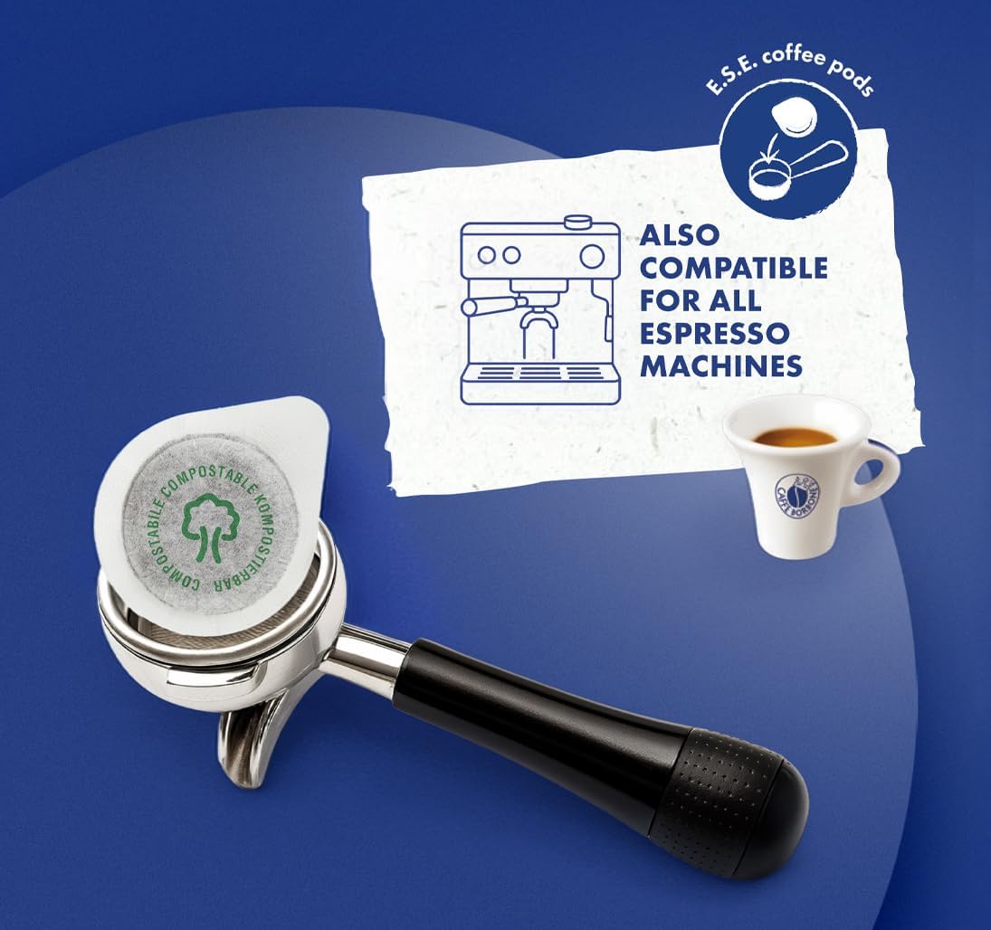 Thumbnail 3 de Caffè Borbone Dosette Compostable Dek – Mélange décaféiné ESE, 100 dosettes
