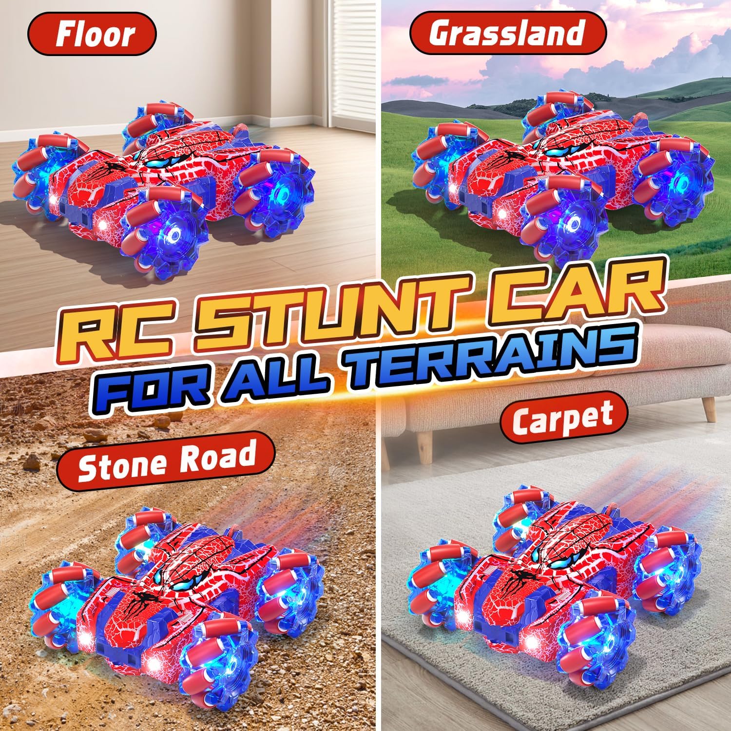 Thumbnail 3 de SOGAWEBB Spider Gesture RC Stunt Car 2.4GHz