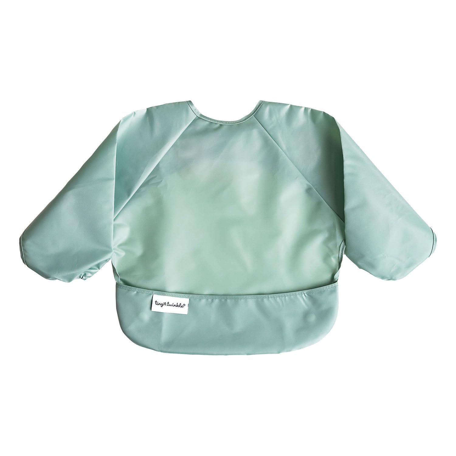 Thumbnail 3 de Tiny Twinkle Long Sleeve Bib 2-Pack, Waterproof, Sage and Charcoal, 2–4Y