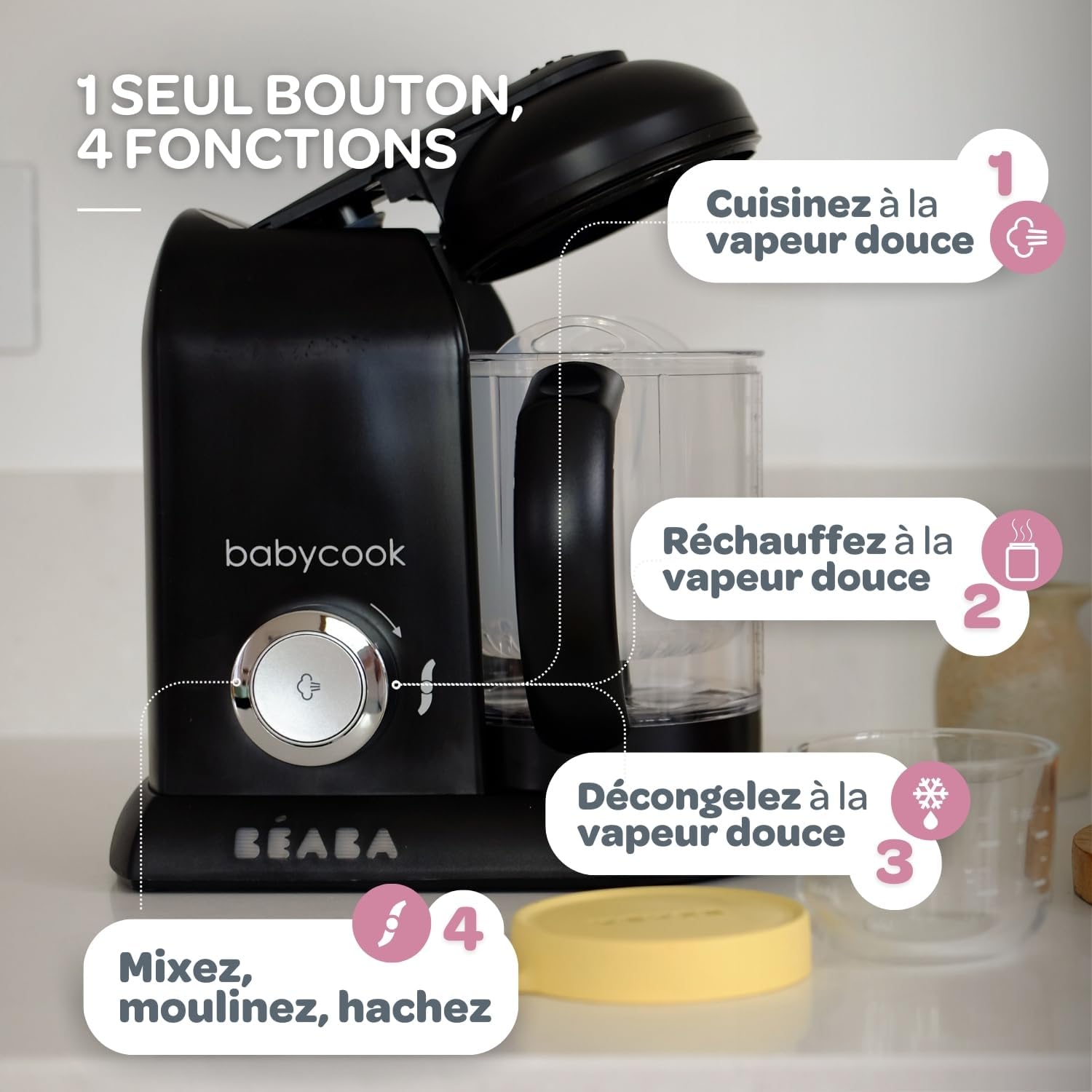 Thumbnail 2 de BÉABA Babycook Solo robot bébé 1100 ml
