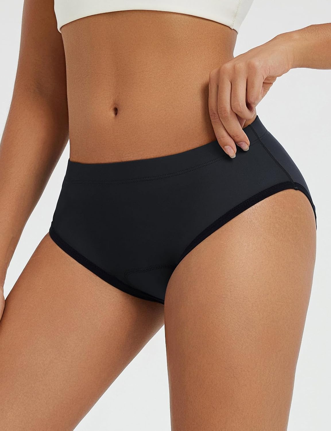 Thumbnail 1 de baleaf Damen Radunterhose mit 4D-Sitzpolster – atmungsaktive gepolsterte Fahrradsportunterwäsche