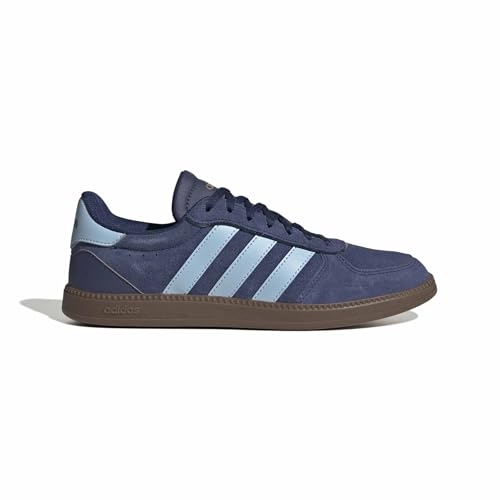 Detalle 2 de adidas Women's Breaknet Sleek Shoes, Dark Blue/Clear Sky/Gum5, 5.5 UK