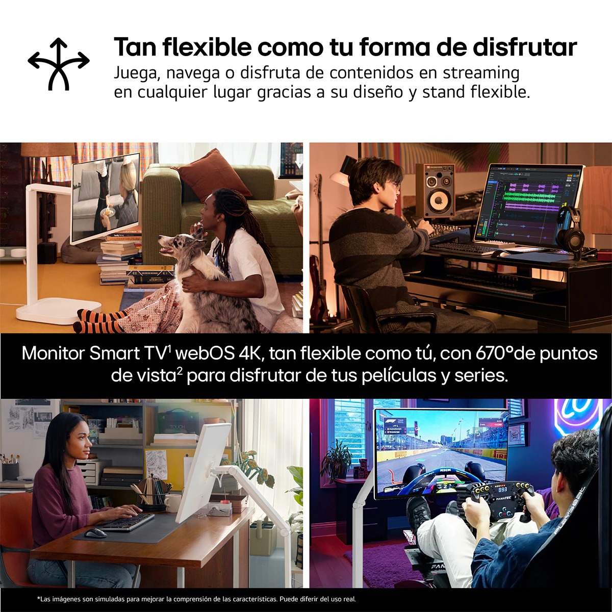 Thumbnail 3 de LG Smart Monitor Swing 32'' 4K UHD 📺