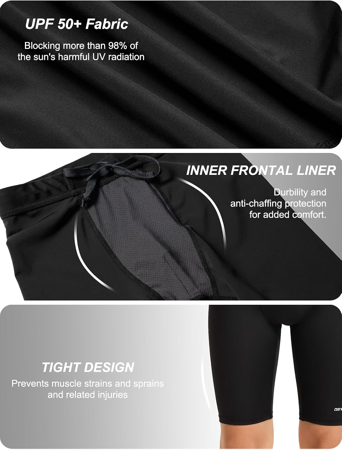 Detalle de DEVOROPA Boys' Swim Jammers