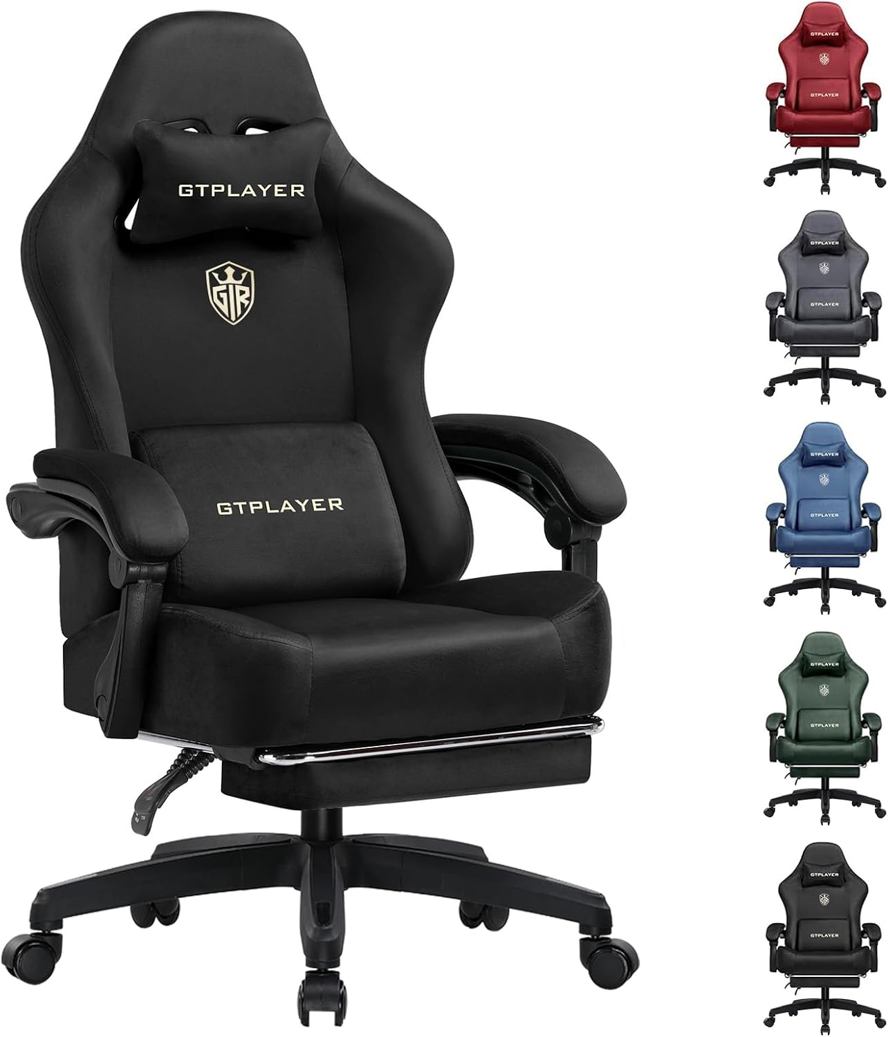 Detalle de GTPLAYER Gaming Chair with Pocket Spring Cushion