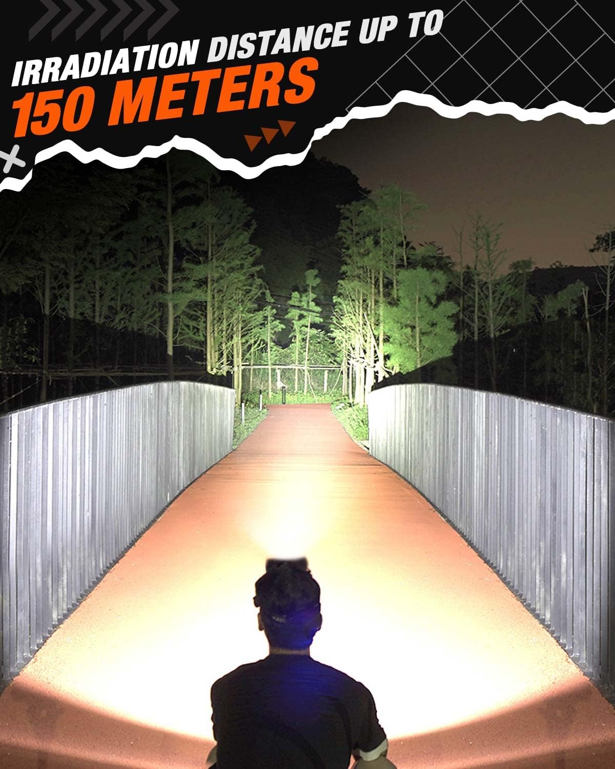 Detalle 2 de Victoper Running Head Torch 2-pack LED headlamp