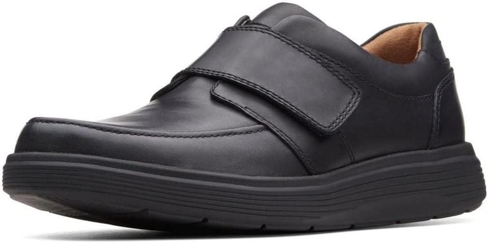 Thumbnail 5 de Clarks Un Abode Strap MocassinHomme — Mocassin noir, confort Cushion Soft et soutien durable