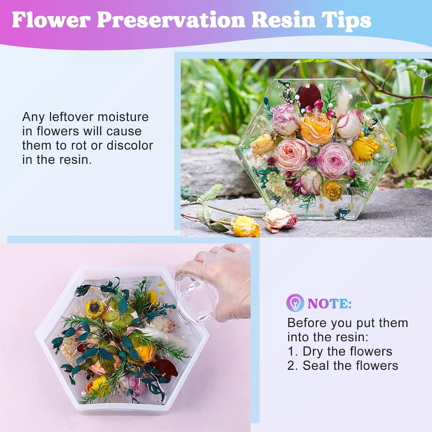 Thumbnail 5 de LET'S RESIN Casting Epoxy Resin Kit 1L for Art 🧪