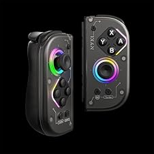 Detalle de NYXI Hyperion 2 Wireless Switch Controller – Hall-Effekt Joystick, 5-Millionen-Klick Mikroschalter, RGB, Turbo & Gyro