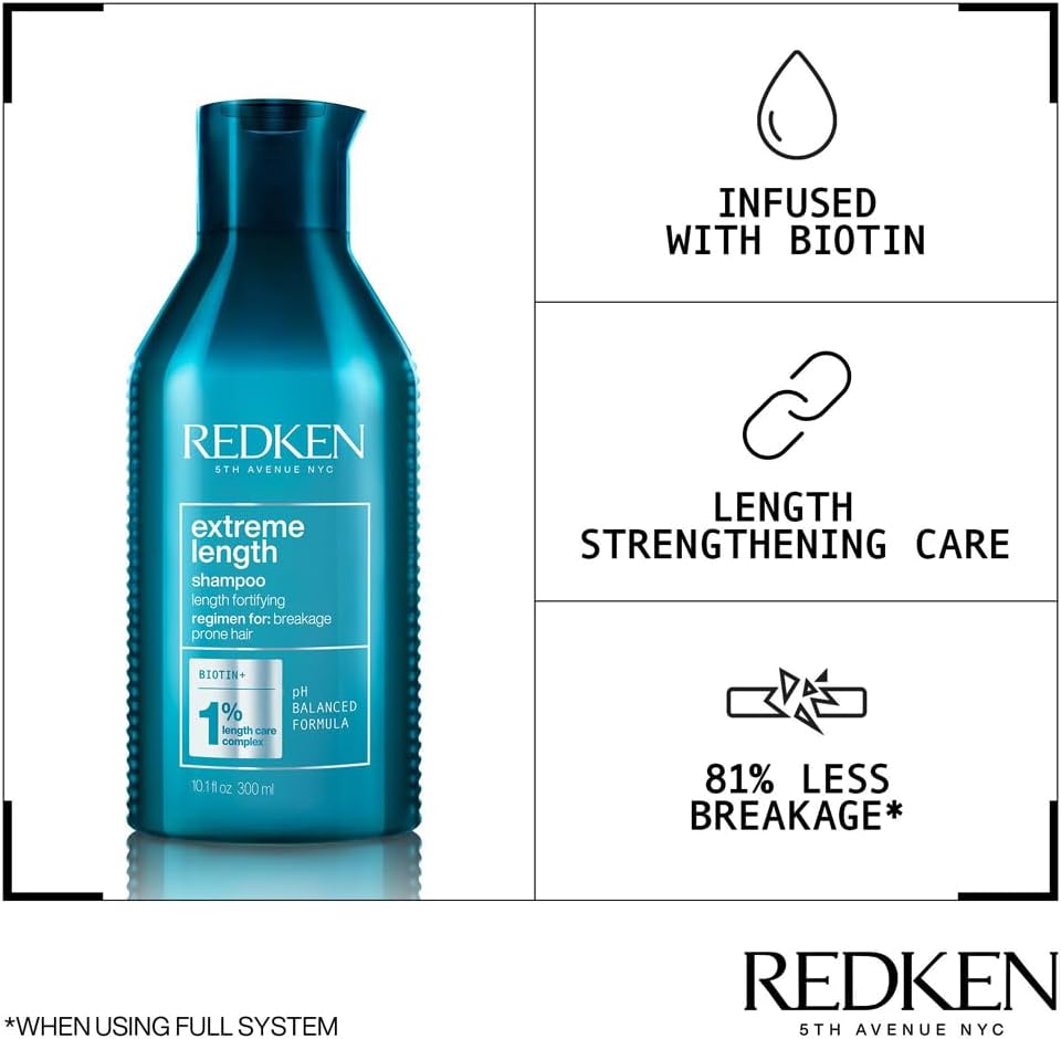 Thumbnail 2 de Redken Biotin Shampoo for Longer, Stronger Hair – Extreme Length