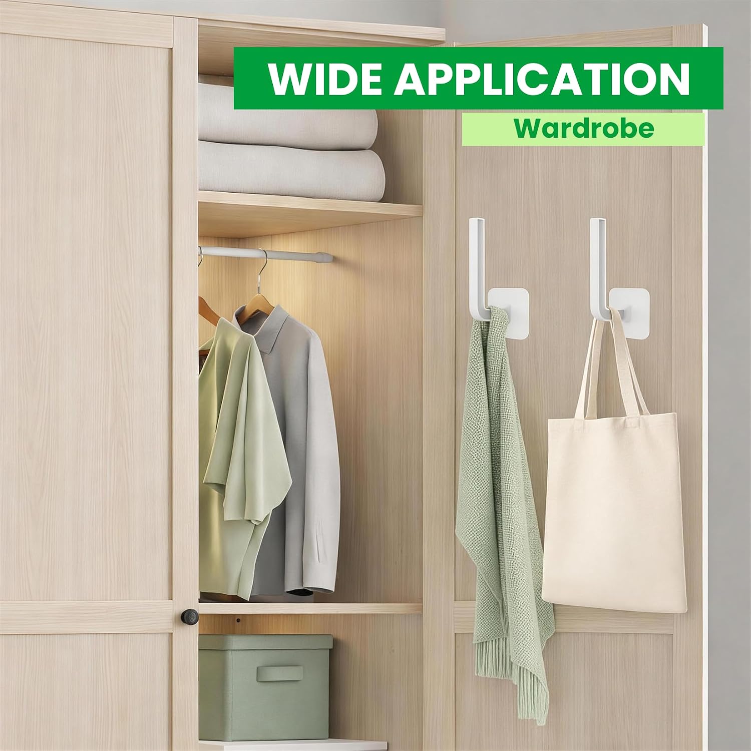Detalle de Hat Rack Wall Mount 6-Pack