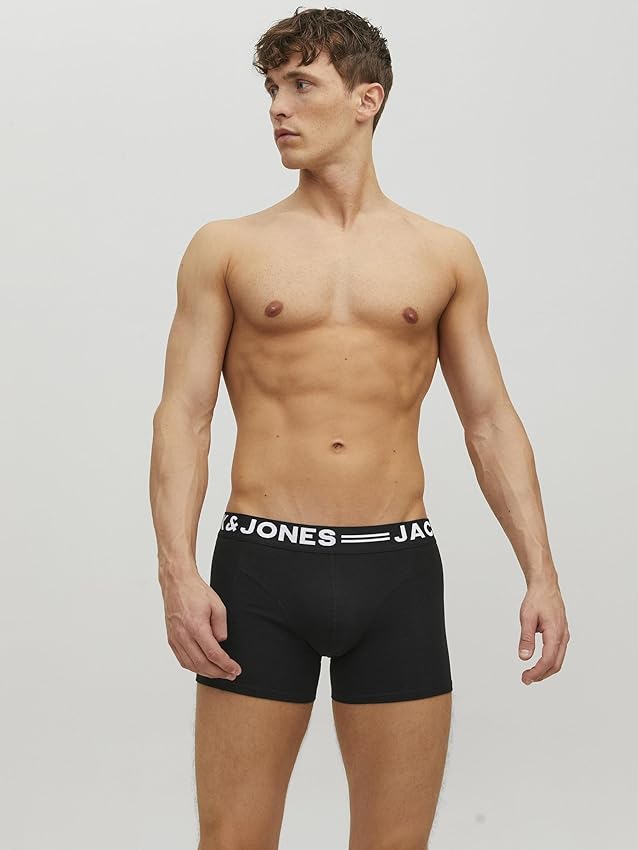 Thumbnail 6 de JACK & JONES Boxer Cintura - 3 Pack Negro XL