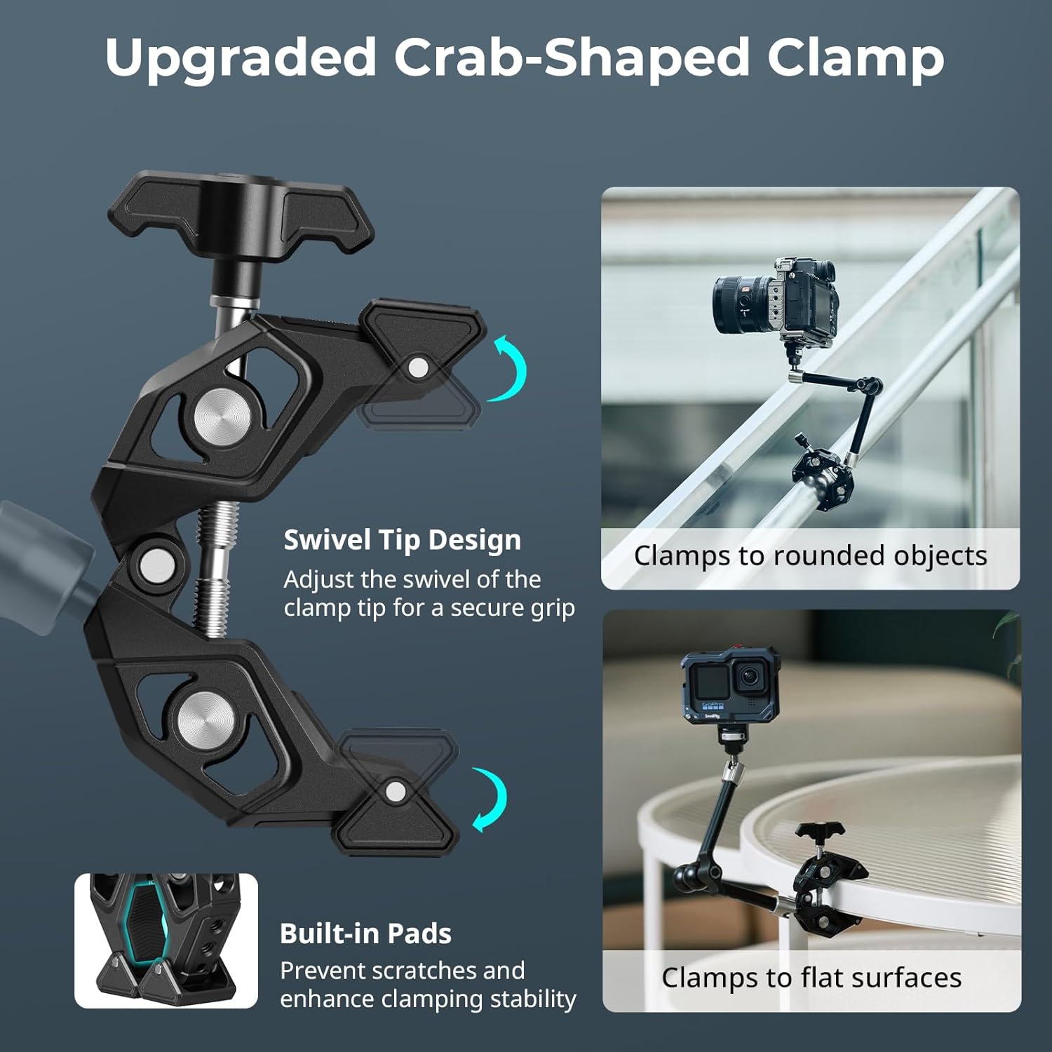 Thumbnail 5 de SMALLRIG 5312 Magic Arm Krallenklemme 1,5 kg