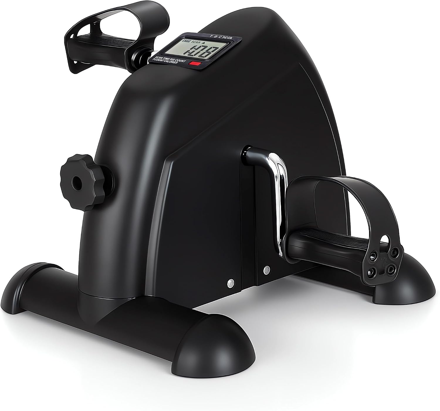 Detalle de Wacloud Mini Under-Desk Pedal Exerciser with LCD and Adjustable Resistance
