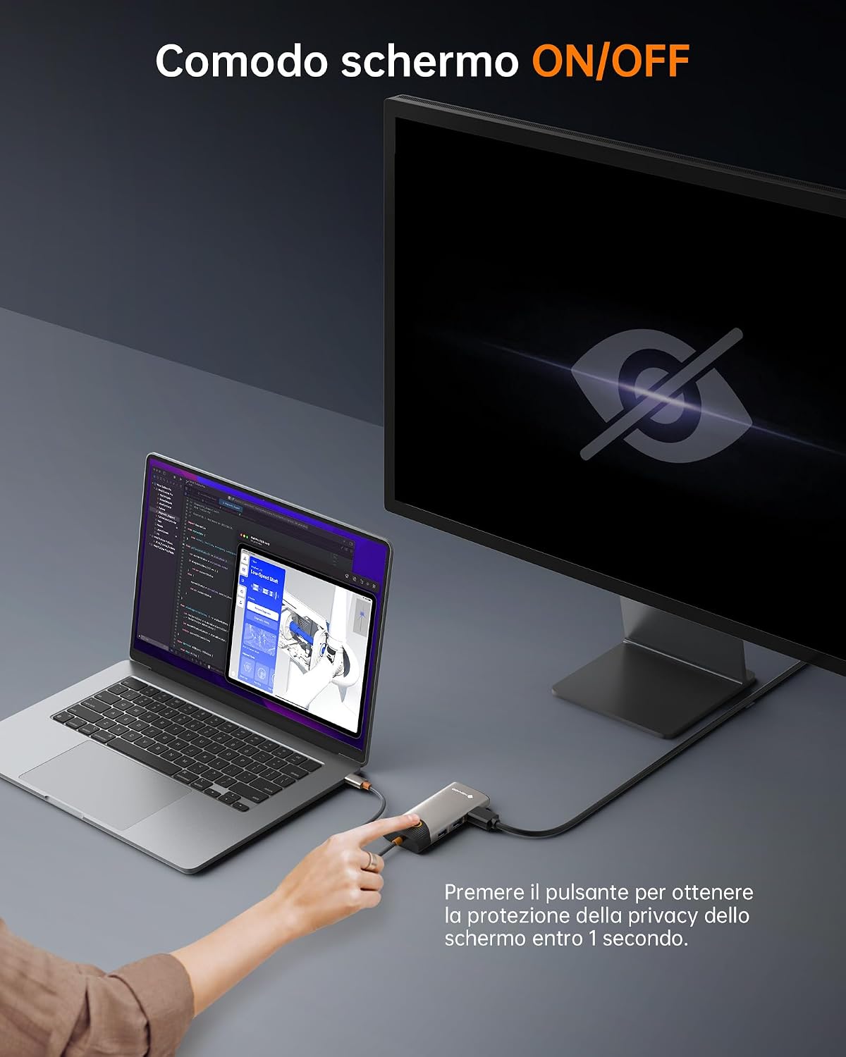 Thumbnail 3 de NOVOO USB C Hub 7‑in‑1 4K HDMI 60Hz 100W