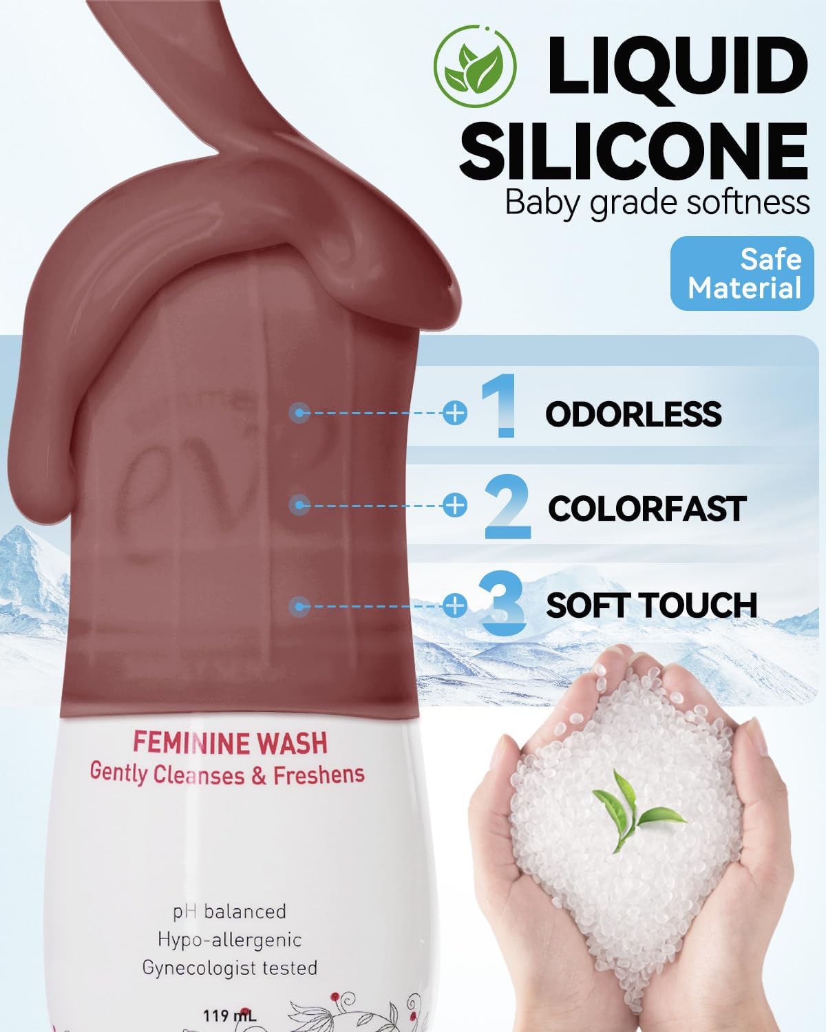 Detalle 1 de Skyconser FL001-3 Silicone Bottle Covers, 16-Pack Stretchable Travel Sleeves
