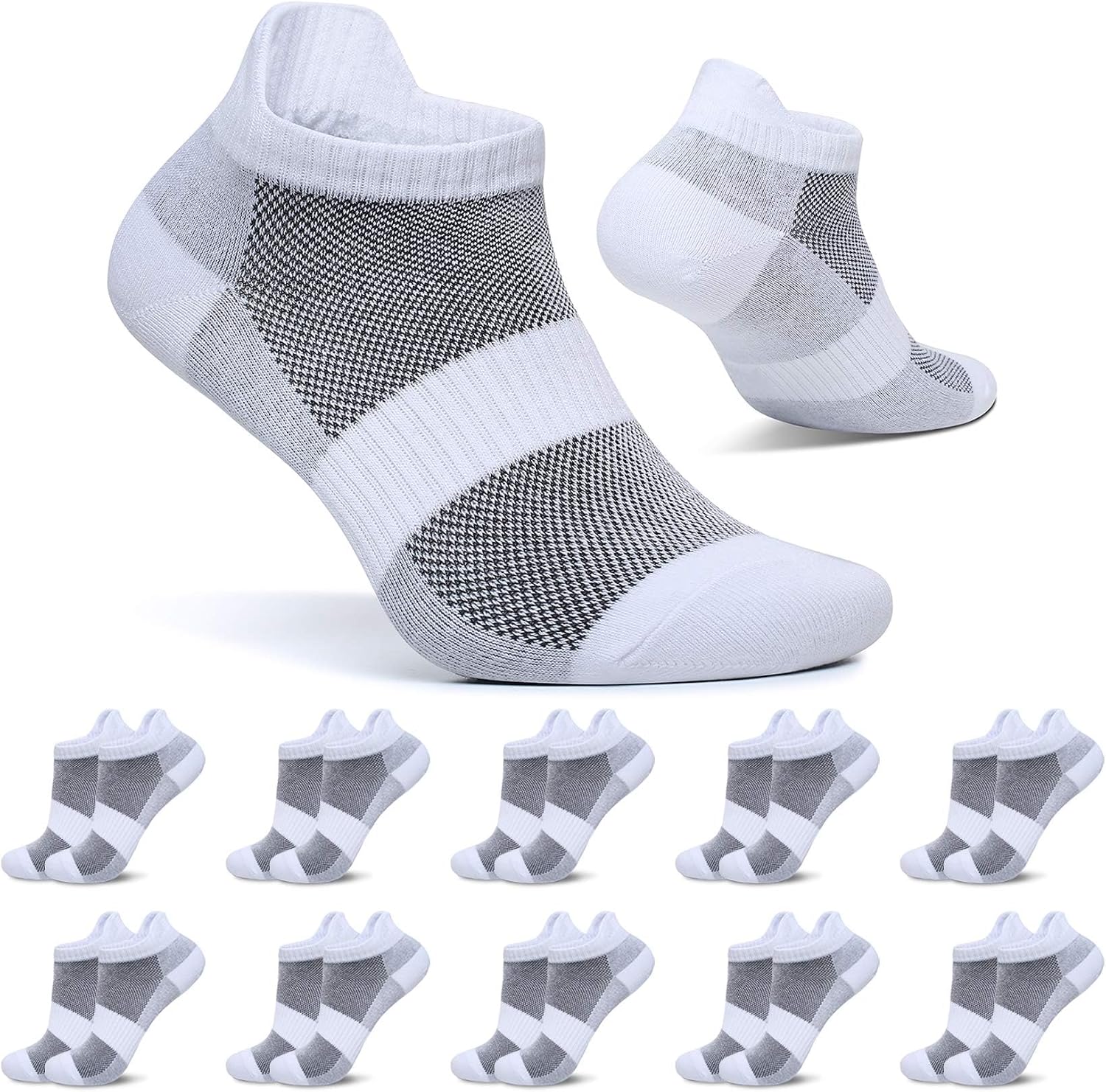 Thumbnail 5 de FALARY 10 Paar Sneaker Socken 35-50