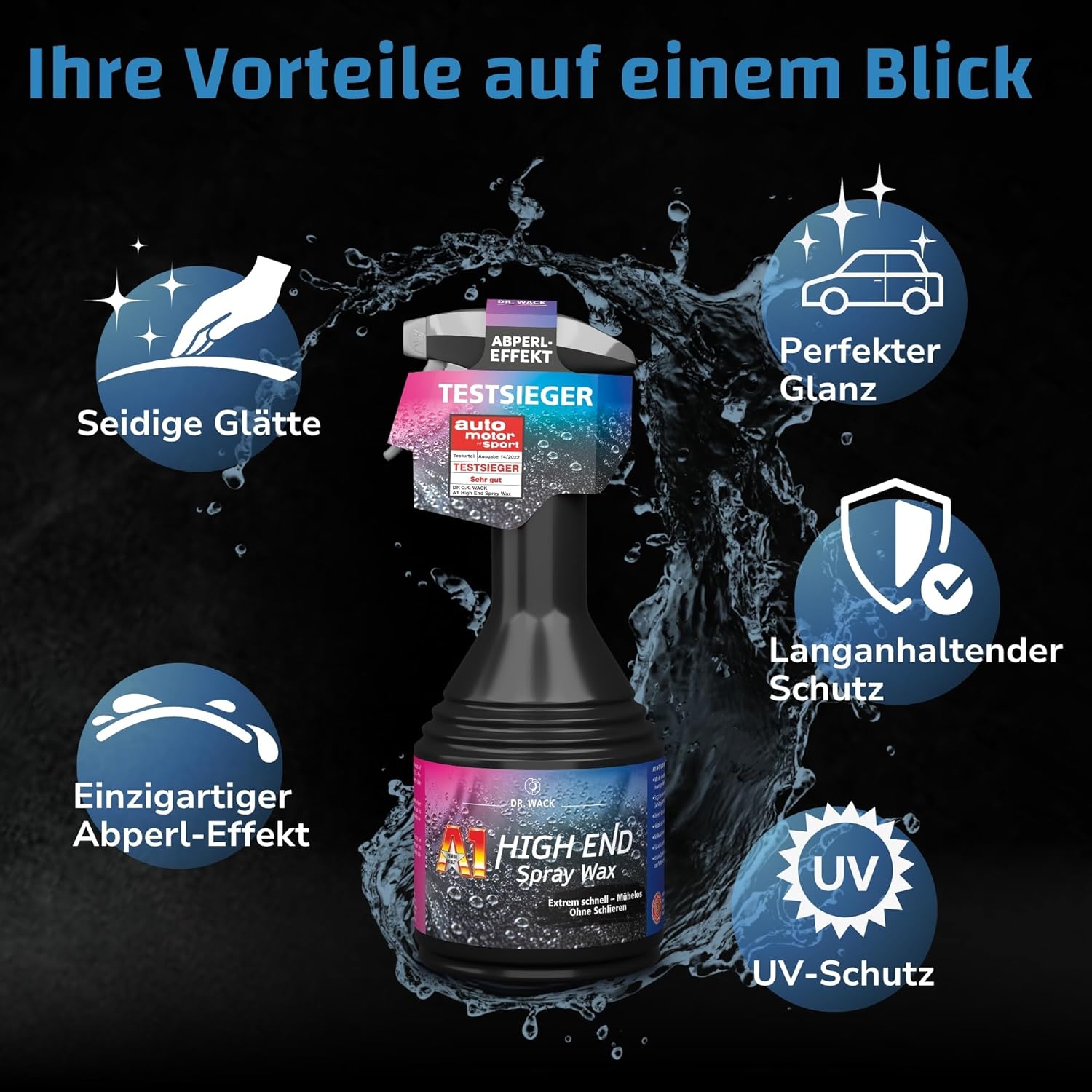 Thumbnail 4 de DR. WACK A1 Spray Wax 500 ml