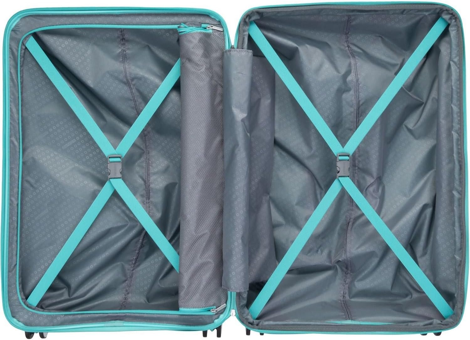 Thumbnail 4 de American Tourister Soundbox Spinner L Erweiterbar Blau – 77 cm, 97/97/110 L