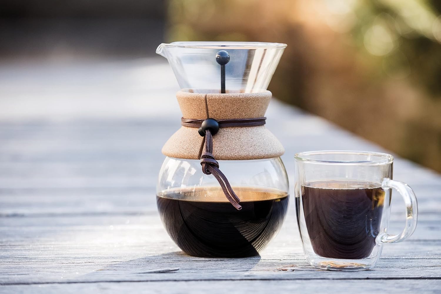 Detalle de Bodum Bistro – szklane kubki z podwójną ścianką, 2 szt., 0,3 l