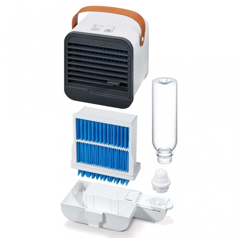 Thumbnail 1 de Beurer LV 50 Mini Ventilador de Sobremesa 2 en 1 (Blanco) – Enfriamiento por evaporación compacto