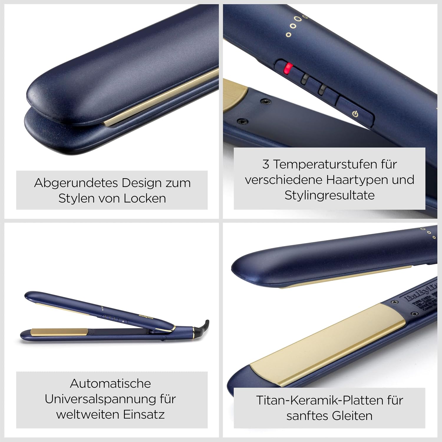 Detalle de BaByliss 2516PE Glätteisen 235°C