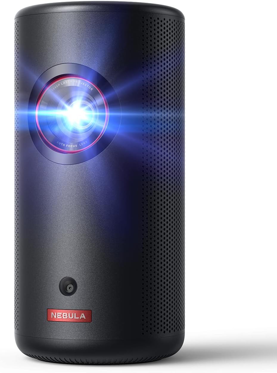 Detalle 2 de Anker Nebula Capsule 3 miniprojektor med Google TV, 1080p och 200 ANSI lumen